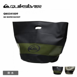 QUIKSILVER/クイックシルバー メンズ 防水バッグ QS WATER BUCKET 2024 SPRING QBG241009 鞄 ターポリン素材 耐水 防汚 アウトドア キャ