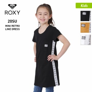 ROXY ロキシー ロング丈 半袖 Tシャツ キッズ TDR202102 ロゴ ティーシャツ プリント ジュニア 子供用 こども用 男の子用 女の子用 4 送