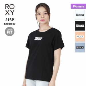 ROXY ロキシー 半袖 Tシャツ レディース RST211068 トップス ティーシャツ ロゴ 女性用