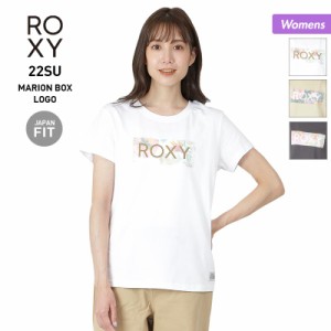 ROXY ロキシー 半袖 Tシャツ レディース RST222045 無地 プリント ティーシャツ 春夏 ロゴ 女性用