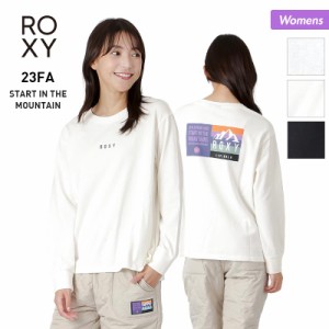 ROXY/ロキシー レディース ロングTシャツ RLT234808 長袖 ティーシャツ ロンT ロンティー トップス ロゴ 女性用