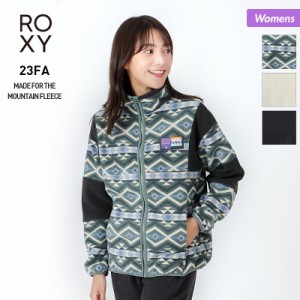 ROXY/ロキシー レディース ジップアップ ジャケット RZP234803 ジップパーカー スウェット スエット 防寒 上 ロゴ 女性用