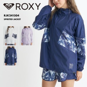 ROXY/ロキシー レディーススプリングジャケット SPIRITED JACKET 2024 SPRING FITNESS RJK241504 撥水加工 撥水ジャケット アノラックジ