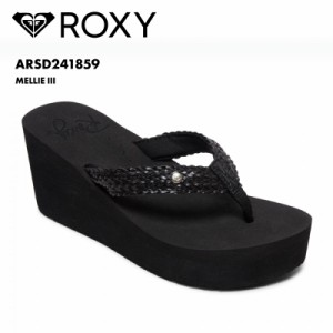 ROXY/ロキシー レディース 厚底 ビーチサンダル MELLIE III 2024 SPRING ARSD241859 シンプル ビーサン サンダル ビーチ ロゴ ブランド 