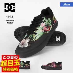 DC/ディーシー メンズ シューズ DM194002 スニーカー 靴 くつ スケートシューズ 黒 ブラック 花柄 柄 個性 ブランド かっこいい 男性用