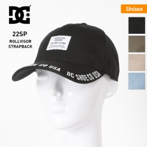 DC ディーシー キャップ 帽子 メンズ＆レディース DCP221213 アウトドア ロゴ サイズ調節OK ぼうし 紫外線対策 男性用 女性用