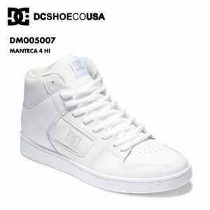 DC SHOES/ディーシー メンズ シューズ 靴 MANTECA 4 HI SPRING 2024 DM005007 ハイカット 無地 シンプル おしゃれ かっこいい メッシュラ