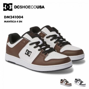 DC SHOES/ディーシー メンズ シューズ 靴 MANTECA 4 SN SPRING 2024 DM241004 スニーカー ホワイト ブラウン ブラック 黒 おしゃれ かっ