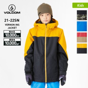 VOLCOM ボルコム スノーボードウェア ジャケット 単品 キッズ I0452202 スノボウエア スノーウェア 上 スノージャケット スノボウェア ス