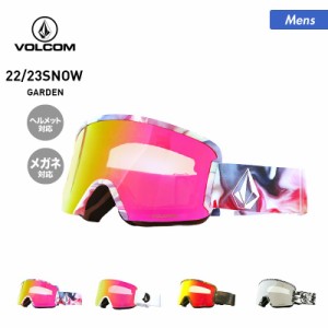 VOLCOM/ボルコム メンズ スノーボード ゴーグル 平面レンズ VG51224 スノーゴーグル ヘルメット対応 メガネ対応 スキー スノボ スノーボ