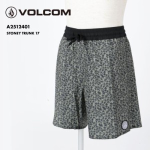 VOLCOM/ボルコム メンズ ボードショーツ STONEY TRUNK 17 2024 SPRING A2512401 サーフパンツ 海 ビーチ プール 海水浴 水着 オシャレ 柄