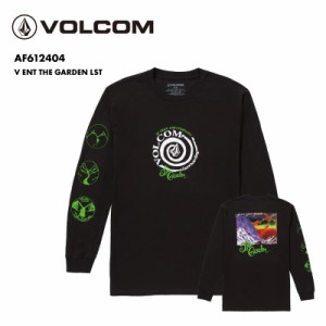 VOLCOM/ボルコム メンズ 長袖Tシャツ V ENT THE GARDEN LST 2024 SPRING AF612404 ロゴ バックプリント 袖プリント オシャレ ブランド カ