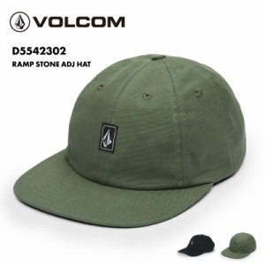 VOLCOM/ボルコム メンズ キャップ RAMP STONE ADJ HAT 2024 SPRING D5542302 帽子 ハット 紫外線対策 オシャレ アウトドア キャンプ 海 