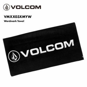 VOLCOM/ボルコム メンズ ビーチタオル Wordmark Towel 2024 SPRING VMXX03XMYW バスタオル アウトドア プール 海 水遊び 川 ブランケット