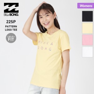 BILLABONG ビラボン 半袖 Tシャツ レディース BC013-200 ロゴ はんそで ティーシャツ クルーネック 女性用