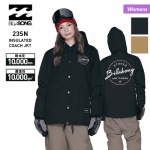 BILLABONG/ビラボン レディース スノーボードウェア コーチジャケット BC01L-758 スノージャケット スノボウェア スノーウェア スキーウ