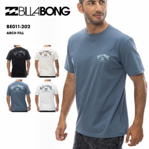 BILLABONG/ビラボン メンズTシャツ ARCH FILL 2024 SPRING BE011-202 半袖 Tシャツ ティーシャツ クルーネック オシャレ コットン ブラン