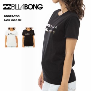 BILLABONG/ビラボン レディース Tシャツ BASIC LOGO TEE 2023 SPRING BD013-200 半そで 半袖 春夏 体型カバー 大きめ ブランド ロゴ ルー
