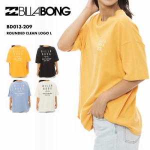 BILLABONG/ビラボン レディース Tシャツ ROUNDED CLEAN LOGO L 2023 SPRING BD013-209 半そで 半袖 春夏 体型カバー 大きめ ブランド ロ