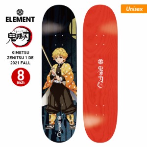ELEMENT エレメント スケートボード デッキ単品 鬼滅の刃 BB027-125 我妻善逸 8インチ スケボー きめつのやいば グッズ アイテム