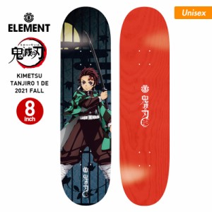 ELEMENT エレメント スケートボード デッキ単品 鬼滅の刃 BB027-126 竈門炭治郎 8インチ スケボー きめつのやいば グッズ アイテム