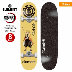 ELEMENT エレメント スケートボード コンプリートデッキ 鬼滅の刃 BB027-456 我妻善逸 8インチ スケボー きめつのやいば グッズ アイテム