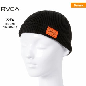 RVCA/ルーカ メンズ＆レディース ダブル ニット帽 BC042-943 帽子 ぼうし ウォッチキャップ 折り返し 二つ折り ビーニー 防寒 スノボ ス