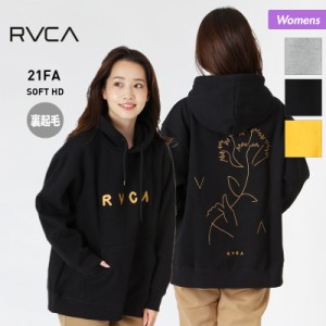 RVCA ルーカ 長袖 パーカー レディース BB044-025 フーディー プルパーカー フード付き プルオーバー 秋冬物 フーデッドパーカー トップ