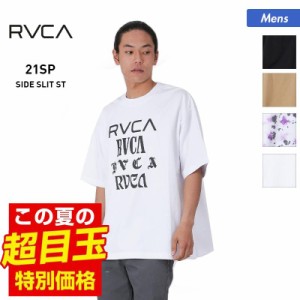 RVCA ルーカ 半袖 Tシャツ メンズ BB041-206 白 ロゴ クルーネック ブラック ティーシャツ ホワイト トップス 黒 男性用 送料無料