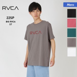RVCA ルーカ 半袖 Tシャツ メンズ BC041-242 ロゴ はんそで ティーシャツ クルーネック 男性用