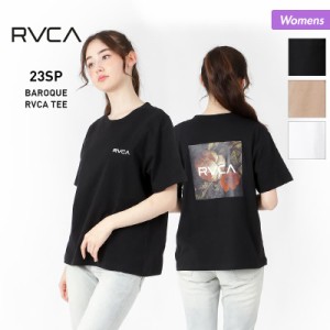 RVCA/ルーカ レディース 半袖 Tシャツ BD043-214 ティーシャツ トップス ロゴ バックプリント 女性用