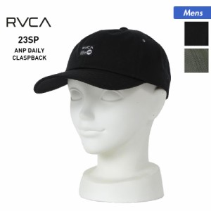 RVCA/ルーカ メンズ キャップ 帽子 BD041-904 ぼうし 紫外線対策 サイズ調節可能 アウトドア 男性用