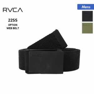 RVCA/ルーカ メンズ テープベルト BC041-983 ガチャガチャベルト 栓抜き付きバックル 男性用