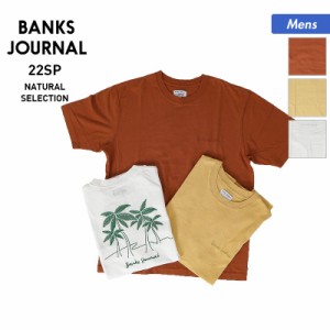 BANKS JOURNAL バンクスジャーナル 半袖 Tシャツ メンズ ATS0708 トップス クルーネック ティーシャツ ロゴ 男性用