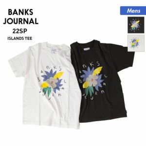 BANKS JOURNAL バンクスジャーナル 半袖 Tシャツ メンズ ATS0709 トップス クルーネック ティーシャツ ロゴ 男性用