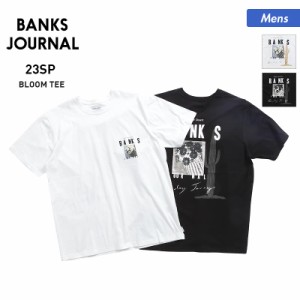 BANKS JOURNAL/バンクスジャーナル メンズ 半袖 Tシャツ ATS0839 ティーシャツ トップス ロゴ 柄 男性用