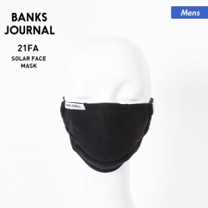 BANKS JOURNAL バンクスジャーナル マスク メンズ AX0074 ファッションマスク フィルターポケット付き 布マスク 飛沫防止 男性用 10%OFF