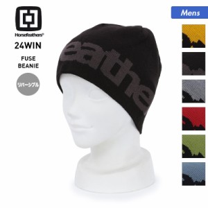 Horsefeathers/ホースフェザーズ メンズ ニット帽 FUSE_BEANIE スノーボード スノボ スキー 帽子 ニットキャップ 防寒 ビーニー 男性用