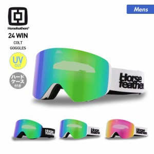 Horsefeathers/ホースフェザーズ メンズ ゴーグル COLT_GOGGLES スノーボード スノボ スキー ハード付 UVCUT 保護 男性用