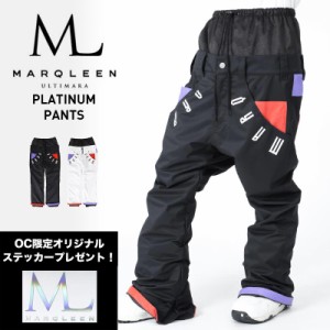 MARQLEEN/マークリーン メンズ＆レディース スノーボードウェア パンツ 単品 MQ03501 22-23 スノーウェア スノボウェア スノーパンツ ス