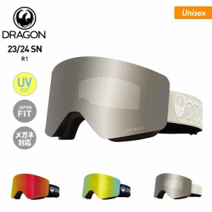 DRAGON/ドラゴン メンズ＆レディース 平面ゴーグル  R1スノーボードスキーウインタースポーツ保護スノボゴーグルUVカットメガネ対応男性