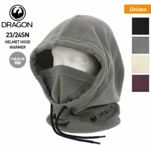 DRAGON/ドラゴン メンズ＆レディース フードネックウォーマー  HELMET HOOD WARMER 首元 防寒 フリース スキー スノーボード スノボ フー