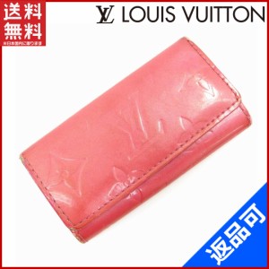 ルイヴィトン キーケース LOUIS VUITTON キーケース 4連キーケース ミュルティクレ４ ローズポップ 人気 即納 【中古】 X10769