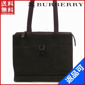 バーバリー バッグ BURBERRY トートバッグ ショルダーバッグ ブラウン 即納 【中古】 X11543の通販はau Wowma!（ワウマ