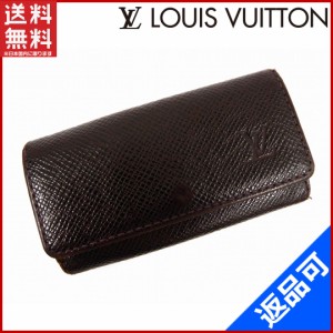 ルイヴィトン キーケース LOUIS VUITTON キーケース 4連キーケース ミュルティクレ4 グリズリ（ブラウン） 即納 【中古】 X11772