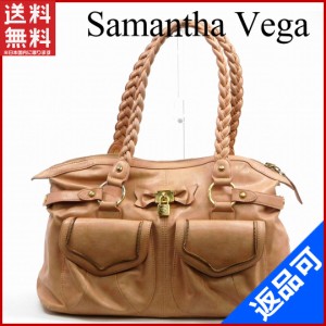 サマンサベガ バッグ Samantha Vega ショルダーバッグ Ｇ金具 ピンク 即納 【中古】 X11790