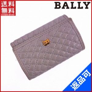 バリー キーケース BALLY キーケース 6連キーケース G金具 ベージュ 即納 【中古】 X12711