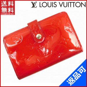 ルイヴィトン 財布 LOUIS VUITTON 二つ折り財布 がま口財布 ポルトモネビエヴィエノワ レッド 人気 即納 【中古】 X14848