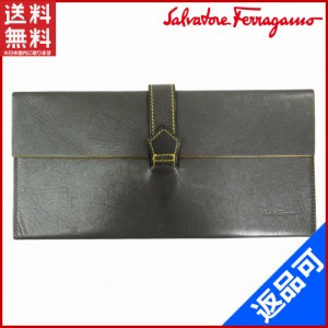 サルヴァトーレ・フェラガモ ケース Salvatore Ferragamo ケース ブラック 即納 【中古】 X15402