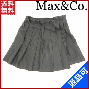 マックス&コー ボトムス Max&Co. スカート 濃紺 即納 【中古】 X2255